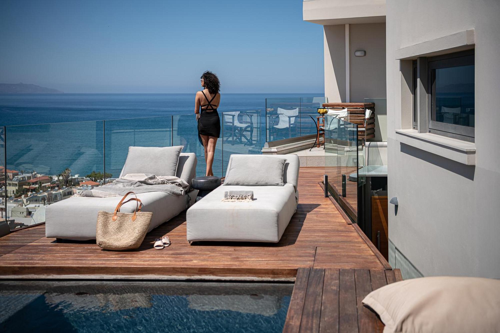 Alectrona Living Crete, Rocsea Luxury Apartment Platanés Zewnętrze zdjęcie