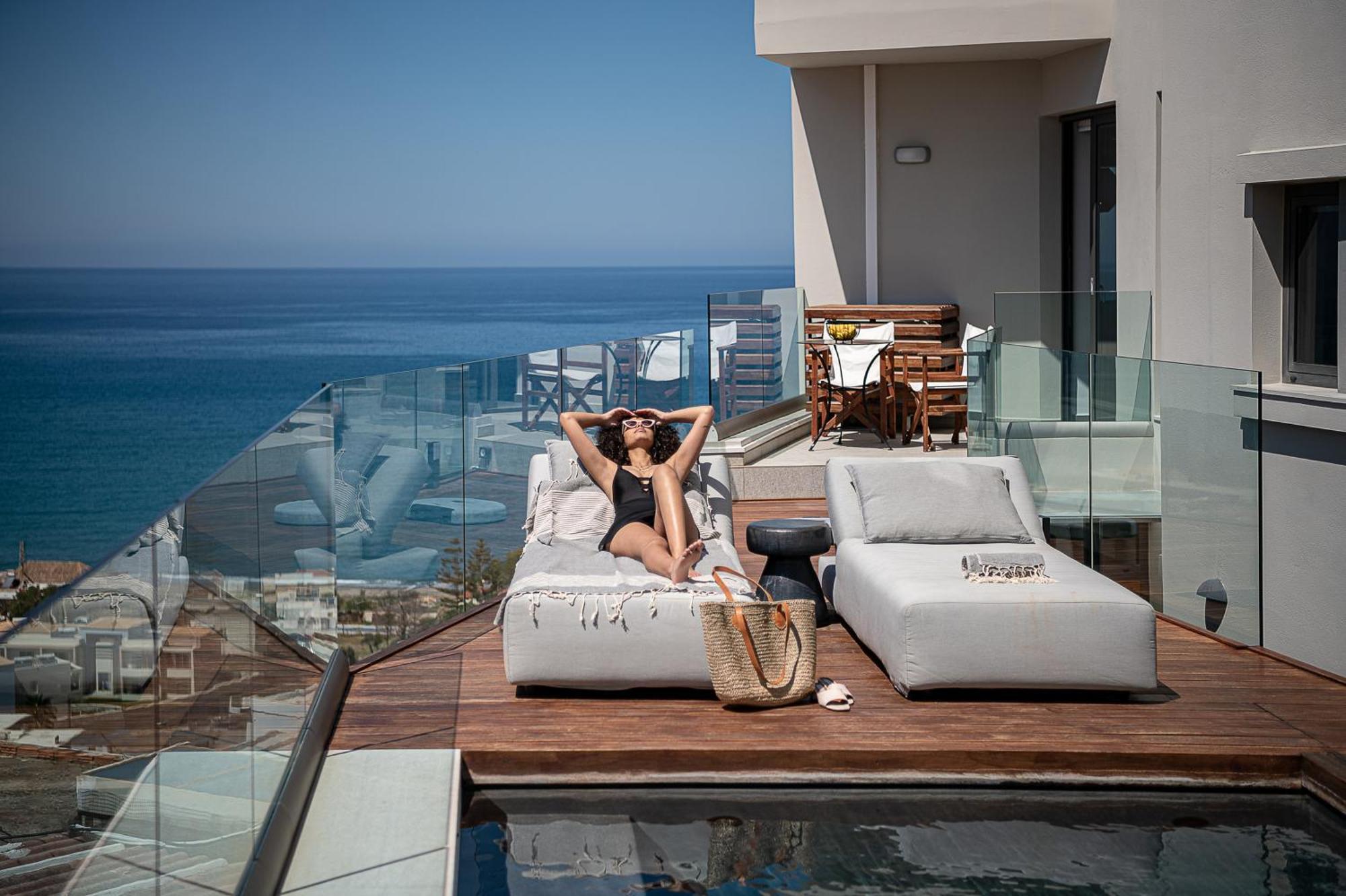 Alectrona Living Crete, Rocsea Luxury Apartment Platanés Zewnętrze zdjęcie